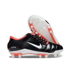 Chuteira Campo FG Nike Total 90 III Preta, Branca e Vermelha