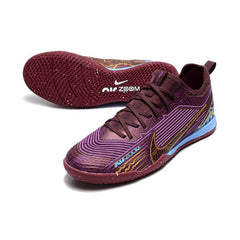 Chuteira Futsal IC Nike Vapor 15 Pro Zoom Mbappe Roxa