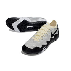 Chuteira Society TF Nike x Patta Zoom Mercurial Vapor Elite Branco, Preto e Prateado