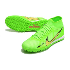 Chuteira Society TF Nike Zoom Mercurial Superfly 9 Academy Verde