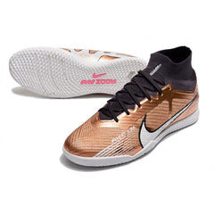 Chuteira Futsal IC Nike Zoom Mercurial Superfly 9 Elite Pack Generation Azul e Preta