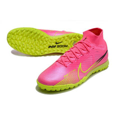 Chuteira Society TF Nike Zoom Mercurial Superfly 9 Elite Pack Luminous