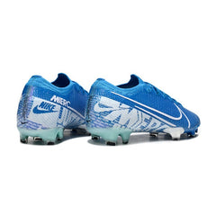 Chuteira Campo FG Nike Zoom Mercurial Vapor 13 Elite Azul e Branco