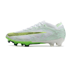 Chuteira Campo FG Nike Zoom Mercurial Vapor 15 Elite Prateada e Verde