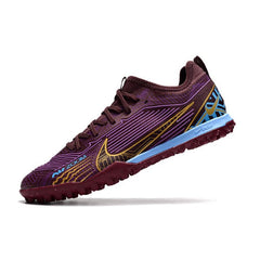 Chuteira Society TF Nike Zoom Mercurial Vapor 15 Pro Zoom Mbappe Roxa