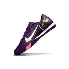 Chuteira Society TF Nike Zoom Mercurial Vapor 16 Academy Mbappe Roxa