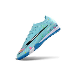Chuteira Society TF Nike Zoom Mercurial Vapor 16 Elite Azul