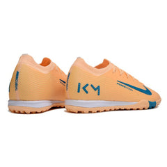 Chuteira Society TF Nike Zoom Mercurial Vapor 16 Elite Pack Mbappe Orange