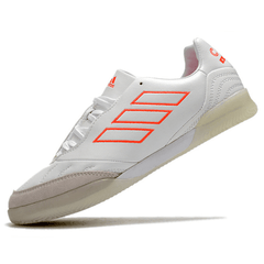 Chuteira Futsal Adidas Copa Mundial IC Branca e Laranja - VN Esportes