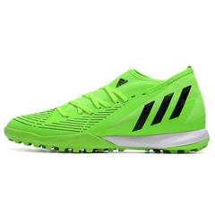 Chuteira Society Adidas Predator Edge.3 TF Verde e Preta