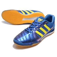 Chuteira Futsal Adidas Top Sala IC Azul e Amarelo - VN Esportes