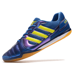 Chuteira Futsal Adidas Top Sala IC Azul e Amarelo - VN Esportes