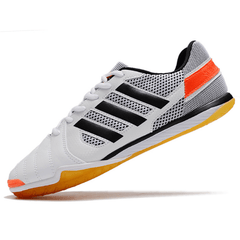 Chuteira Futsal Adidas Top Sala IC Branco e Preto - VN Esportes