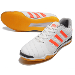 Chuteira Futsal Adidas Top Sala IC Branco e Rosa - VN Esportes