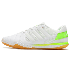 Chuteira Futsal Adidas Top Sala IC Branca e Verde