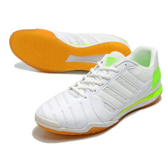 Chuteira Futsal Adidas Top Sala IC Branco e Verde - VN Esportes