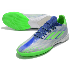 Chuteira Adidas X Speedflow.1 IC Branco e Verde - VN Esportes