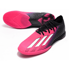 Chuteira Adidas X Speedportal.1 IC Preta e Rosa - VN Esportes