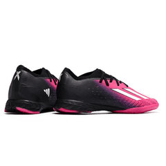 Chuteira Adidas X Speedportal.1 IC Preta e Rosa - VN Esportes