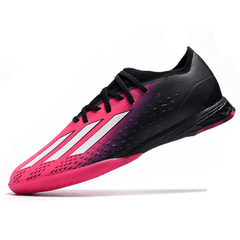 Chuteira Adidas X Speedportal.1 IC Preta e Rosa - VN Esportes