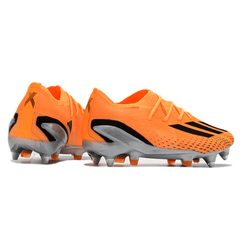 Chuteira Adidas X Speedportal.1 Ponta de Ferro SG Laranja e Cinza - VN Esportes