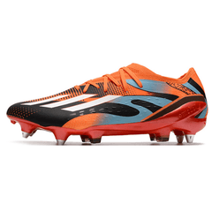 Chuteira Campo Adidas X Speedportal.1 Ponta de Aluminio SG Laranja e Preta