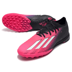 Chuteira Adidas X Speedportal.1 TF Rosa e Preta - VN Esportes