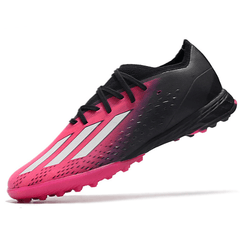 Chuteira Adidas X Speedportal.1 TF Rosa e Preta - VN Esportes