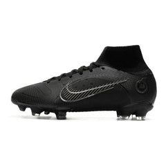 Chuteira Campo Nike Mercurial Superfly 8 Elite FG Preta e Cinza