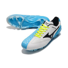 Chuteira Mizuno Wave Ignitus 4 Branca e Azul - VN Esportes