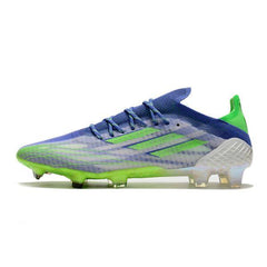 Chuteira Campo Adidas X Speedflow.1 FG Azul e Verde