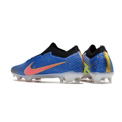 Chuteira Campo Nike Zoom Mercurial Vapor 15 Elite FG Azul,Dourado e Rosa - VN Esportes