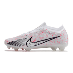 Chuteira Campo Nike Zoom Mercurial Vapor 15 Elite FG Branca,Vermelha e Preta