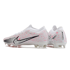 Chuteira Campo Nike Zoom Mercurial Vapor 15 Elite FG Branca,Vermelha e Preta - VN Esportes