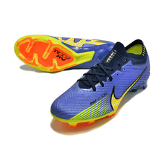 Chuteira Campo Nike Zoom Mercurial Vapor 15 Elite FG Roxa e Laranja - VN Esportes