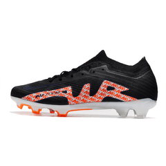 Chuteira Campo Nike Zoom Mercurial Vapor 15 Elite FG Preto,Branco e Laranja - VN Esportes