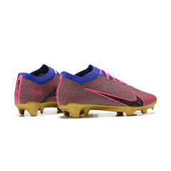 Chuteira Campo Nike Zoom Mercurial Vapor 15 Elite FG Rosa e Verde - VN Esportes