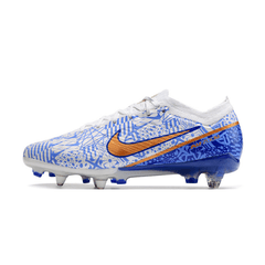 Chuteira Campo Nike Zoom Mercurial Vapor 15 Elite SG Ponta de Aluminio Azul CR7 - VN Esportes