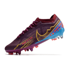 Chuteira Campo Nike Zoom Mercurial Vapor 15 Elite SG Ponta de Aluminio Mbappe Roxo - VN Esportes