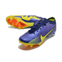 Chuteira Campo Nike Zoom Mercurial Vapor 15 Elite SG Ponta de Aluminio Roxo e Verde - VN Esportes