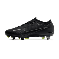 Chuteira Campo Nike Zoom Mercurial Vapor 15 Elite SG Ponta de Aluminio Black Pack