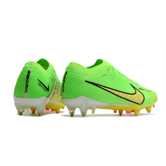 Chuteira Campo Nike Zoom Mercurial Vapor 15 Elite SG Ponta de Aluminio Verde e Amarela - VN Esportes