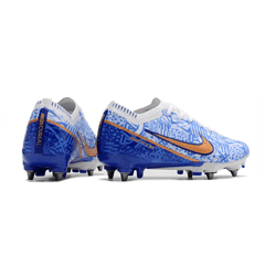 Chuteira Campo Nike Zoom Mercurial Vapor 15 Elite SG Trava Mista Azul CR7 - VN Esportes