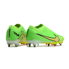 Chuteira Campo Nike Zoom Mercurial Vapor 15 Elite SG Trava Mista Verde e Amarela - VN Esportes