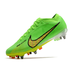 Chuteira Campo Nike Zoom Mercurial Vapor 15 Elite SG Trava Mista Verde e Amarela - VN Esportes