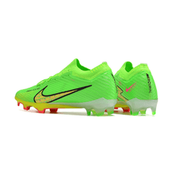 Chuteira Campo Nike Zoom Mercurial Vapor 15 Elite FG Verde,Amarelo e Rosa - VN Esportes