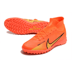 Chuteira Society Nike Zoom Mercurial Superfly 9 Elite TF Laranja - VN Esportes