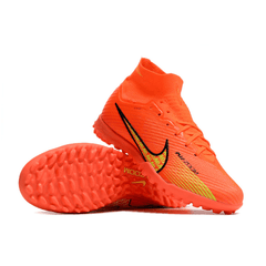 Chuteira Society Nike Zoom Mercurial Superfly 9 Elite TF Laranja - VN Esportes