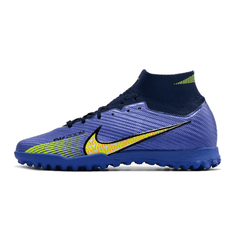 Chuteira Society Nike Zoom Mercurial Superfly 9 Elite TF Roxa e Verde - VN Esportes