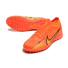 Chuteira Society Nike Zoom Mercurial Vapor 15 Elite TF Laranja - VN Esportes